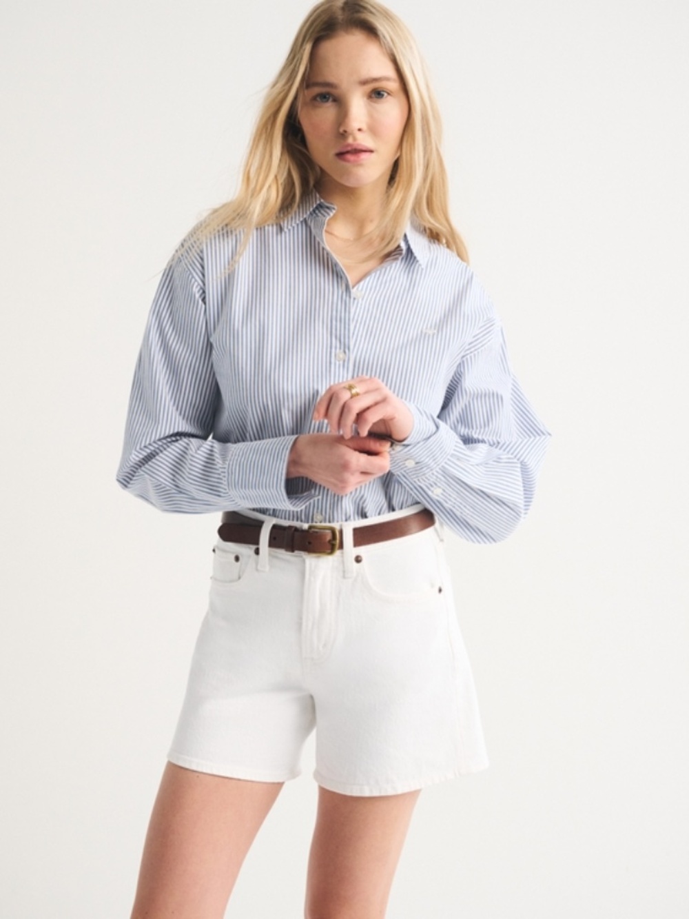 Abercrombie High Rise Dad Short